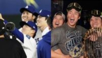 「粋なことするじゃないか」MLB公式が2枚の写真を投稿　“日本人トリオ”の2025年シーズンをたたえる