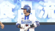 【DeNA】宮﨑敏郎が初回に逆転の2点タイムリー2ベース　巨人・山﨑伊織の立ち上がり捉える　1塁から筒香嘉智激走し生還