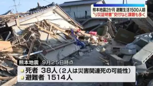 熊本地震2か月　今も1500人超が避難生活「ちょっと前が見えません」「明けない夜はない…でもつらい」り災証明書交付など課題も多く