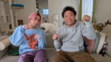 Snow Man・佐久間大介、サンシャイン池崎の自宅を訪問　2匹の猫を喜ばせるために奮闘