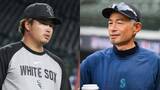 「村上宗隆がイチロー氏と試合前に談笑　球団公式が公開　緊張しながらもなごやかな様子」の画像1