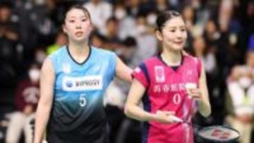志田千陽＆五十嵐有紗が世界2位に敗れ初戦敗退　ゲームポイントの崖っぷちから6連続奪取するも流れ変えられず【全英OP】