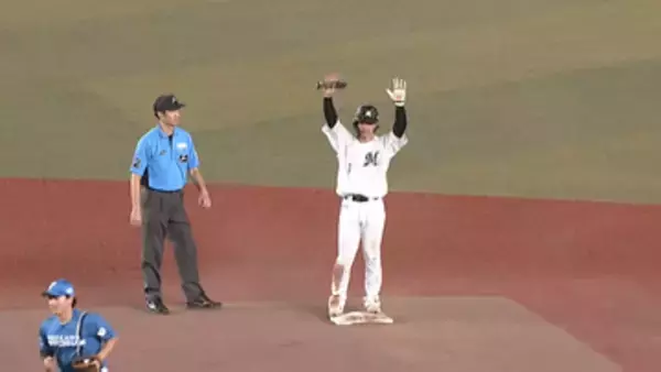 【ロッテ】藤原恭大のアピールに応えサブロー監督が3度目のリクエスト　判定結果にロッテファンは大歓声