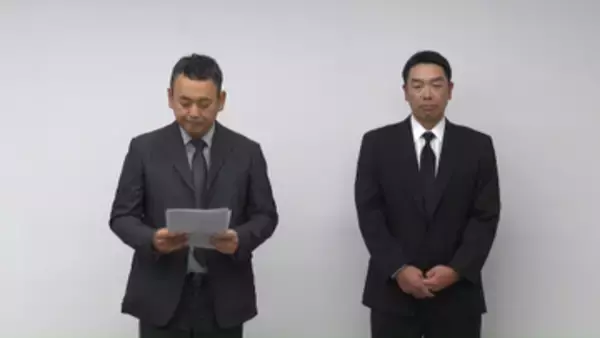 長女からの手紙を代理人が代読　巨人・阿部監督が辞任会見“娘も高校3年生の年頃な子ですので、温かく見守って”