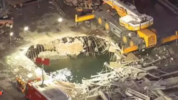 【速報】製鉄所で足場崩れ男性作業員5人転落　2人死亡