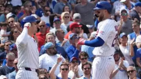 鈴木誠也3試合連続で3号　ベンチでPCAやブレグマンと一緒に独特なダンスでノリノリ