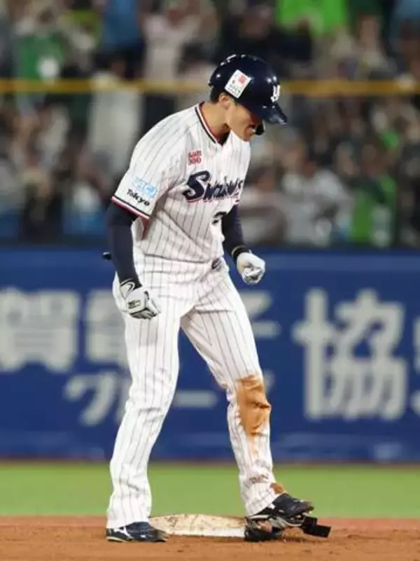 【ヤクルト】プロ初安打&適時打のルーキー石井巧「初ヒットとか何も考えていなくて」　並木秀尊は「ここで初ヒット出るか！」と称賛