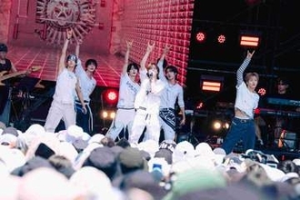 6人組グループ・TWS　『SUMMER SONIC 2026』でパフォーマンス　生バンドで全9曲披露