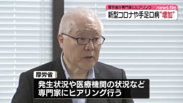 新型コロナや手足口病…感染者増加で専門家にヒアリング　厚労省