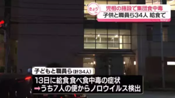 児童相談所の一時保護施設で給食による集団食中毒　横浜市