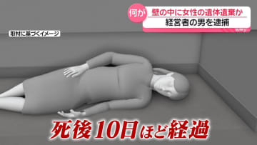 バーの壁の中に…女性の遺体を遺棄か　経営者の男を逮捕　北海道日高町