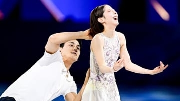 “りくりゅう”木原龍一　泣き虫キャラ定着に弁明も三浦璃来から即突っ込み「言い訳しているみたいですよ(笑)」　エキシビションは金メダリストとして舞う【フィギュア】