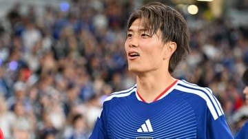 【サッカー】決勝ヘッドの小川航基「ゴールにねじこむだけ」とクロスあげた菅原由勢に感謝　W杯へ「国民のパワーを力に変えて」
