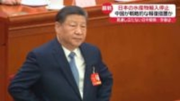 【解説】日本産水産物の輸入停止…戦略的な報復措置か