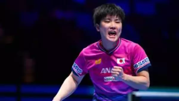 【卓球W杯】張本智和が“1時間超え”の激闘制して8強入り　ドイツのチウ・ダンを破り準々決勝へ