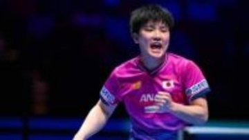 【卓球W杯】張本智和が“1時間超え”の激闘制して8強入り　ドイツのチウ・ダンを破り準々決勝へ