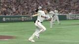 「【巨人】松本剛が好投手をとらえ一時勝ち越しのタイムリー　「裏で練習していた」打撃フォームを切り替え放った一打」の画像1