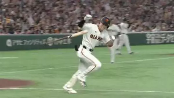 【巨人】松本剛が好投手をとらえ一時勝ち越しのタイムリー　「裏で練習していた」打撃フォームを切り替え放った一打