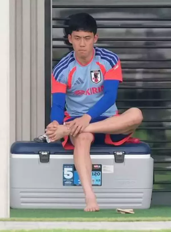 【サッカー日本代表】森保監督「信じて、願って待つだけ」別メニュー調整の遠藤航について言及