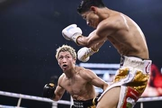 井上尚弥がSNSで自身と“バム”との顔が描かれたグラフィックを無言シェア　「カミング・スーン？」と期待あおる言葉が書かれ…再び世紀のビッグマッチ実現か