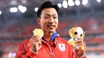 【陸上】十種競技・丸山優真が金　スタジアムの大歓声を「日本の十種競技界では正直ない」と喜ぶ＜アジア競技大会＞