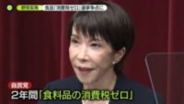 高市首相、解散を表明“戦後最短”の戦いへ　食品「消費税ゼロ」選挙争点に…会見に野党反発も