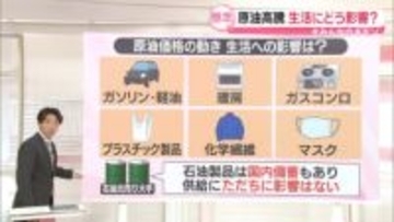 原油価格高騰…生活にどう影響？【#みんなのギモン】