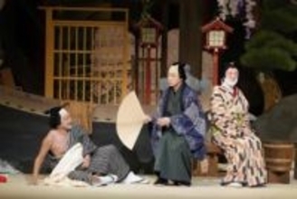 三谷幸喜の新作歌舞伎　初日迎えカーテンコール　松本幸四郎、片岡愛之助、中村獅童ら出演