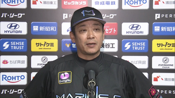 「横山がグズグズしてたんで…」ロッテ・サブロー監督が益田直也の起用を明かす「最後ヒヤッとしたんですけど(笑)」