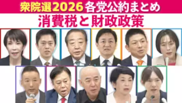 【（1）消費税と財政政策】衆院選 主要各党の公約・政策まとめ