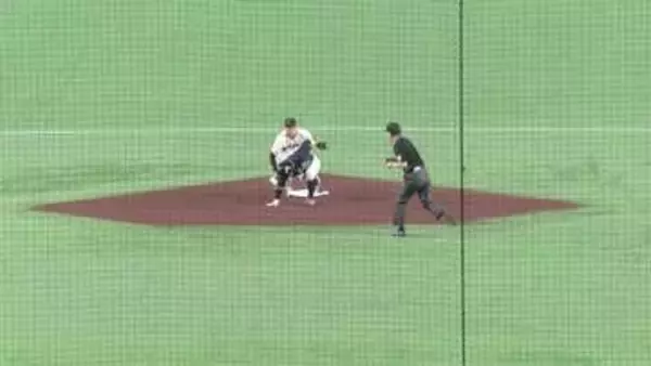 【ヤクルト】1塁走者がタッチアップで2塁アウト　積極走塁でダブルプレー　解説の緒方氏「無理して走るケースでは...」