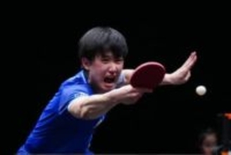 【卓球】張本智和が天敵F.ルブラン破り4強　準決勝は世界2位の中国・林詩棟と激突　過去5勝1敗も5試合でフルゲームの戦い