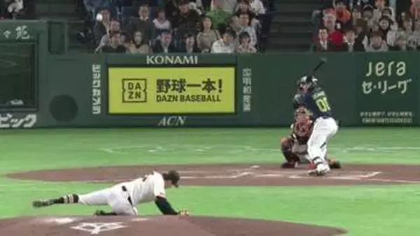 「投げてなかったらボーク」巨人・竹丸和幸が転倒もとっさの判断でピンチ脱出　冷静な対応に巨人レジェンドも「たいしたもんです」