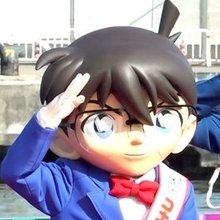 コナン君「ドキドキしながら来たのですが…」　劇場版の舞台・横浜でレッドカーペットに登場