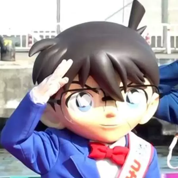 コナン君「ドキドキしながら来たのですが…」　劇場版の舞台・横浜でレッドカーペットに登場