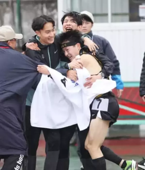 【全国高校駅伝】学法石川が初優勝・大会新　指揮官は「理想的なレース」1区の増子陽太が最高の流れつくる