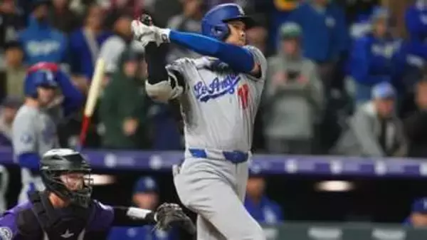 ロバーツ監督「本当にすごいこと」大谷翔平の50試合連続出塁をたたえる　9回2死の土壇場で安打