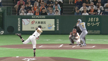 【巨人vs阪神】ドラフト1位ルーキーがプロの舞台で初対戦　第1打席の結果は？　竹丸和幸vs立石正広