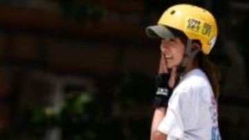 【女子スケボー】15歳の新星・大西七海が暫定トップ　西矢・中山、五輪メダリストが2位3位　WST北九州準決勝1組目