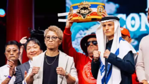 井上尚弥が宣言「このベルトがメキシコに帰ることは100％ない」中谷・寺地らそろい「日本のファイターみんな勝つ」