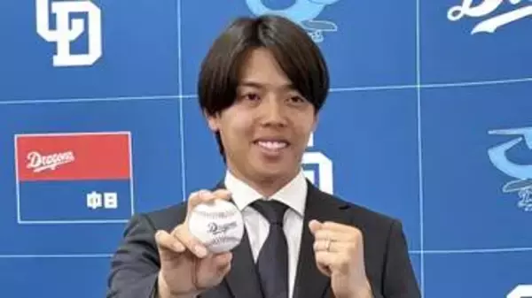 【中日】金銭トレードで獲得の杉浦稔大が入団会見　背番号は「33」　両球団には縁深い選手も多く情報をもらう