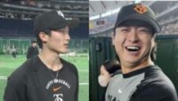 たくろう“東京ドーム始球式”に密着　アドバイスを送った田中瑛斗も笑顔