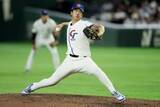「【WBC】サムライ打線相手に好投したソフトバンク育成のチャン・ジュンウェイ　2.2回打者10人を1安打無失点に抑える」の画像1