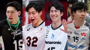 【男子バレー】アジア競技大会に挑む12人を発表　NL出場の西本圭吾＆大塚達宣＆甲斐優斗が選出　早稲田大の麻野堅斗が大学生で唯一選出