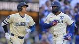 「ドジャースが初回に4得点　大谷翔平が今季本拠地で1号＆T.ヘルナンデスが3ラン　両者いきなり先頭打者アーチの応酬」の画像1