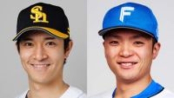 「内野手でもよかったんじゃない？(笑)」柳町達が郡司裕也に“お返し”　ソフトバンク対日本ハムのグルメバトルも白熱