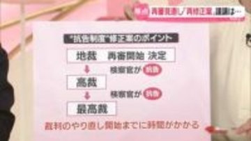 「再審見直し」法務省側は再修正案を提示　“タイムリミット”なら抗告制度は維持のまま？
