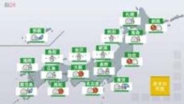【あすの天気】西日本でも大雪のおそれ　東京23区でも積雪か