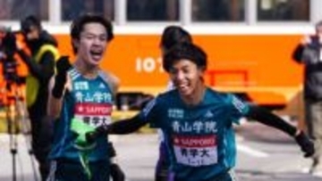 【箱根駅伝】3連覇の青山学院大　原監督も絶賛の4区“平松享祐”　初の箱根路は「不安と緊張」を力に変える