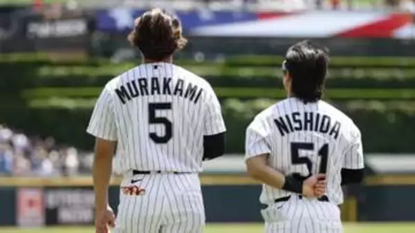 村上宗隆が自身の18号ではなくメジャー初陣の西田陸浮の初ヒットを投稿